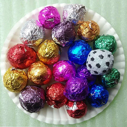 325 Pieces Big Aluminium Foil Wrappers - SILVER