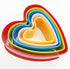 JoyGlobal Set of 5 Pieces Heart Cutter