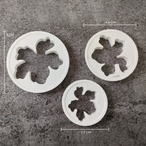 3 Piece Set Hawaiian Flowers Cutter
