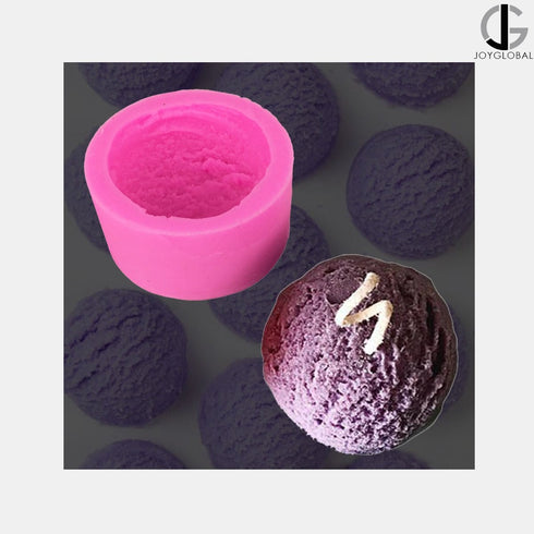 Silicone Ice Cream Scoop Mould - 40 Grams