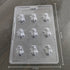 Cacao Snowman Shape PVC Mould - 12 Grams