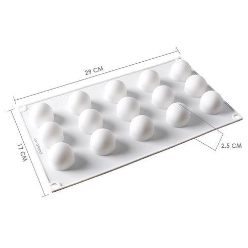 Medium Dome Silicone Mould - 15 Grams