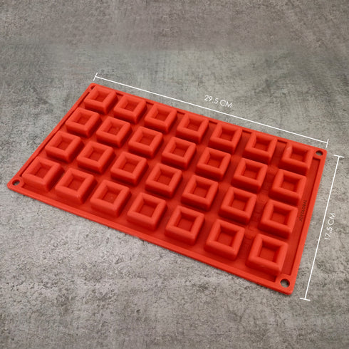 Silicone Square Chocolate Mould