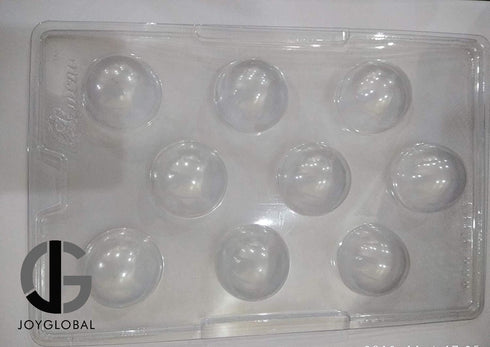 JoyGlobal 9-Cavity Half PVC Chocolate Mould