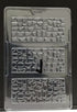 JoyGlobal 3 Cavity Chocolate Bar PVC Chocolate Mould - 70 Grams