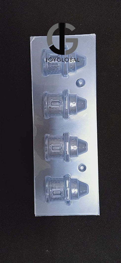 JoyGlobal Taj Mahal PVC Chocolate Mould With clips  (10 " in)