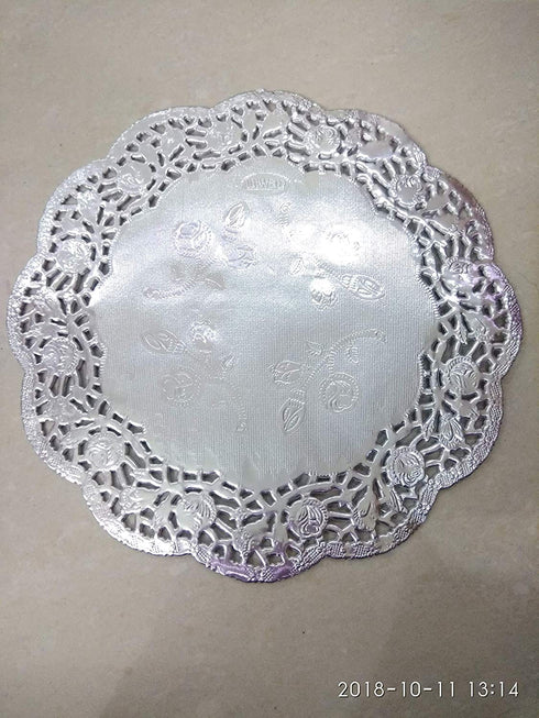 Rose Embedding Doilies - 7.5 Inches