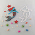 Mermaid Fondant Cutter Tool for Cake Decorations