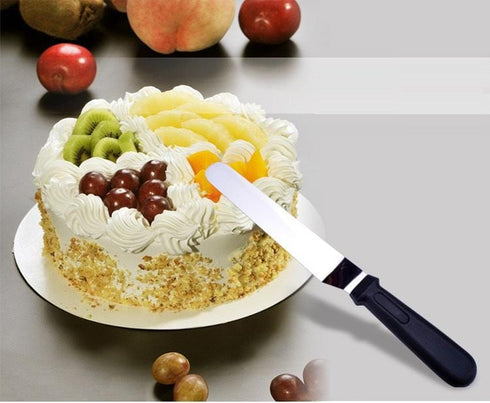 JoyGlobal 6 inch Plastic Handle Bent Palette Knife