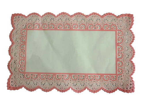 JoyGlobal Rectangle Lace Paper Doilies