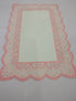 JoyGlobal Rectangle Lace Paper Doilies
