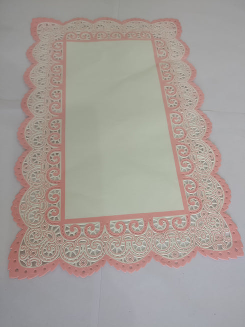 JoyGlobal Rectangle Lace Paper Doilies
