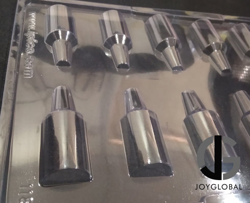 Cacao Drop Bottle Shape PVC Mould - 14 Grams