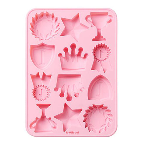 Silicone Trophy Crown Star Mould