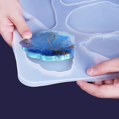 Silicone Mixed Coaster Resin Mould