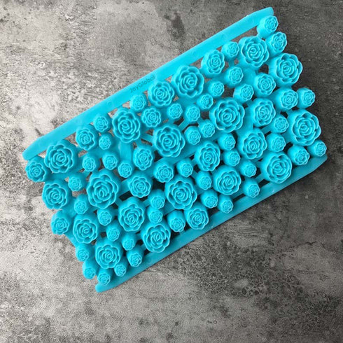 Food Grade Rose Sugarpaste Gumpaste Fondant Embosser