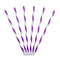 Plastic Straw Pipe - Purple