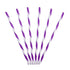 Plastic Straw Pipe - Purple