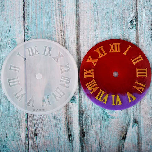 Silicone Roman Clock Resin Mould