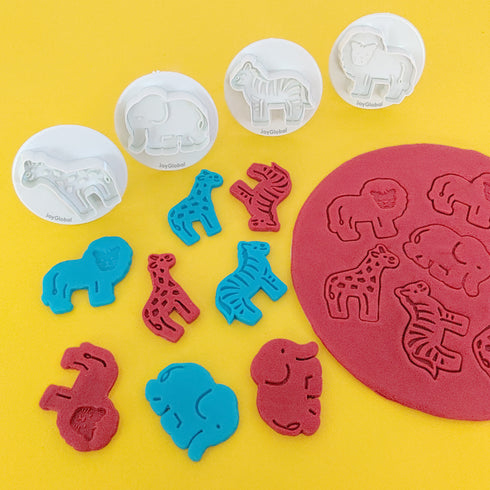 Mixed Animals Plunger Cutter