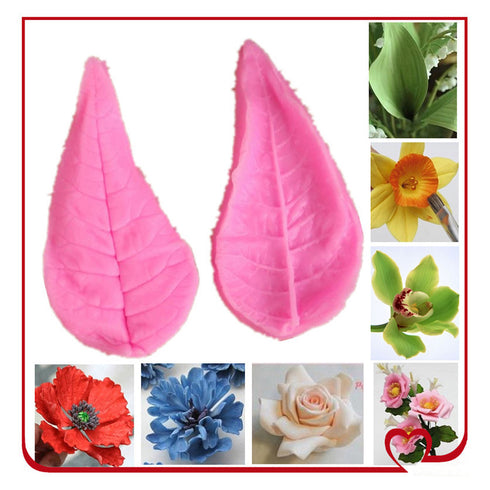 Silicone 3D Leaf Mould