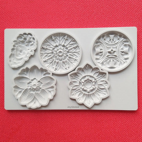 Silicone Vintage Brooch Mould