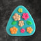 Silicone Tiny Flower Leaf Mould - 9 Cavity
