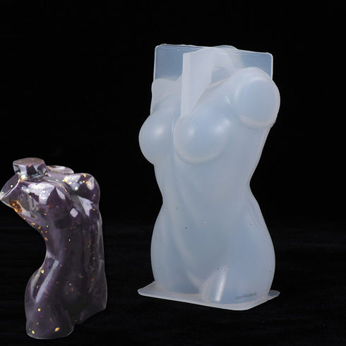 Silicone 3D Female Body Torso Resin Mould