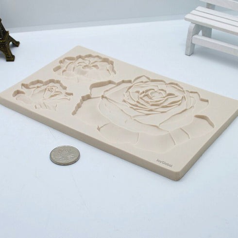 Silicone Etruscan Roses Mould