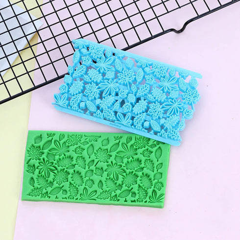 Food Grade Embosser - Leaves & Petals