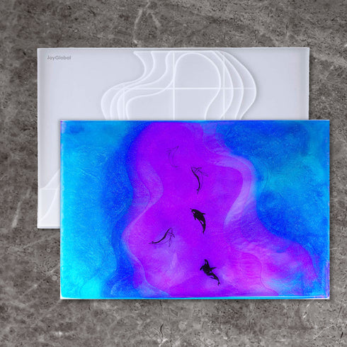 Silicone Ocean Landscape Resin Mould - High Quality