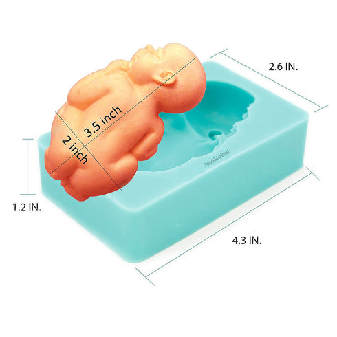 Silicone Large Sleeping Baby Mould