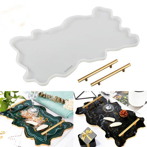 Rectangle Tray Resin Silicone Mould