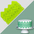 Silicone Moroccan Chevron Onlay