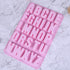 Silicone Alphabet Mould