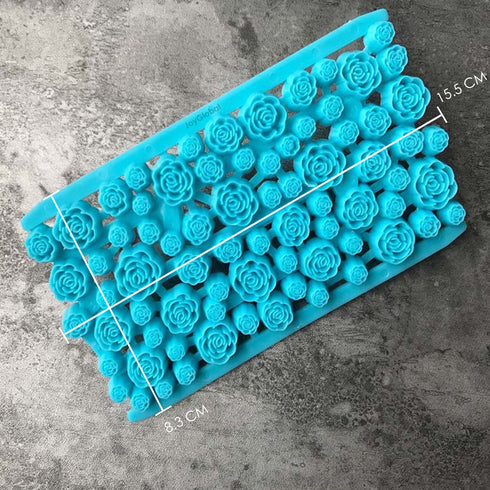 Food Grade Rose Sugarpaste Gumpaste Fondant Embosser
