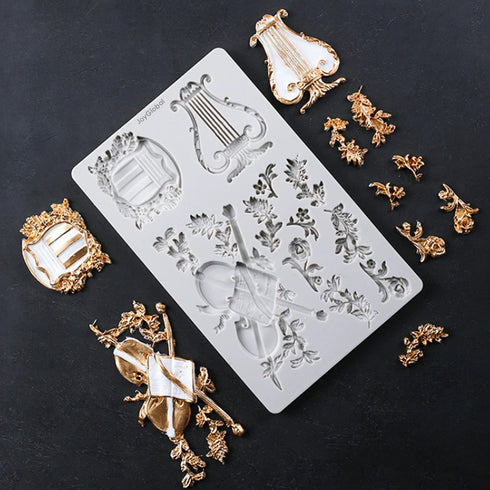 Silicone Musical Journey Vintage Mould