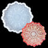 Flower Embossed Coaster Mould - Large Size