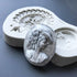 Silicone Face And Flower Mirror Mould