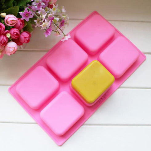 Silicone Rectangle Mould - Approx. 90 Grams