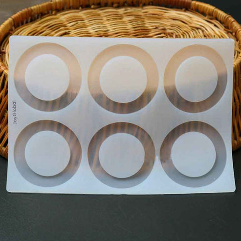 Silicone Round Garnishing Mould