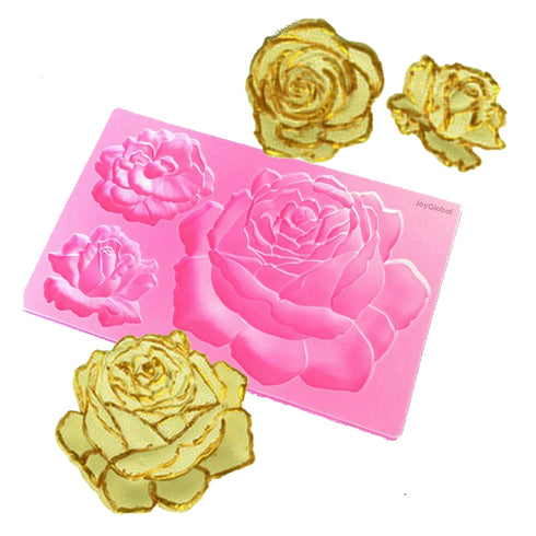 Silicone Etruscan Roses Mould