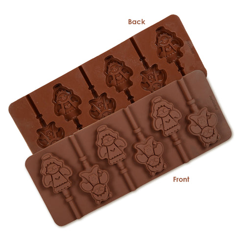 Silicone Angel & Devil Chocolate Lollipop Mould