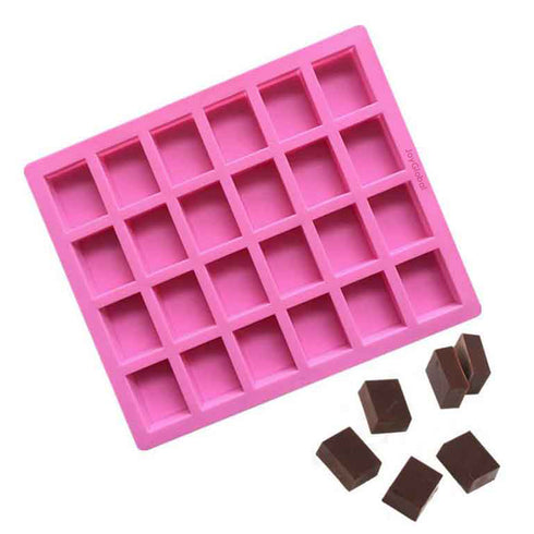 Silicone Rectangle Shape Mould - 15 Grams