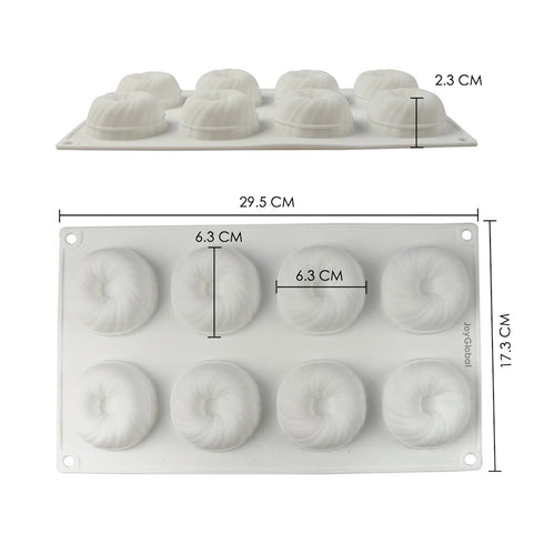 Silicone Swirl Bundt Entremet Mould