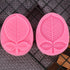 Silicone Leaf Impression Mould - 3D Effect