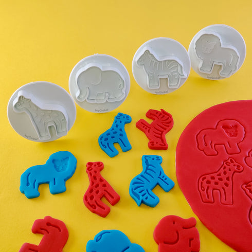 Mixed Animals Plunger Cutter