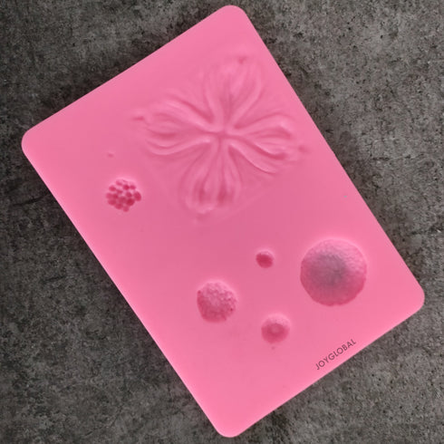 Silicone Flower Impression Mould