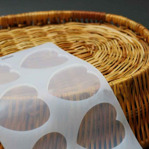 Silicone Heart Garnishing Mould