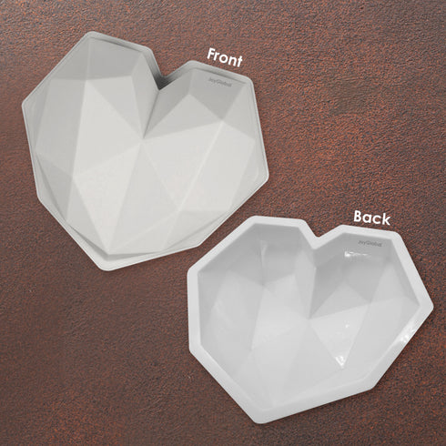 Silicone Diamond Heart Entremet Mould